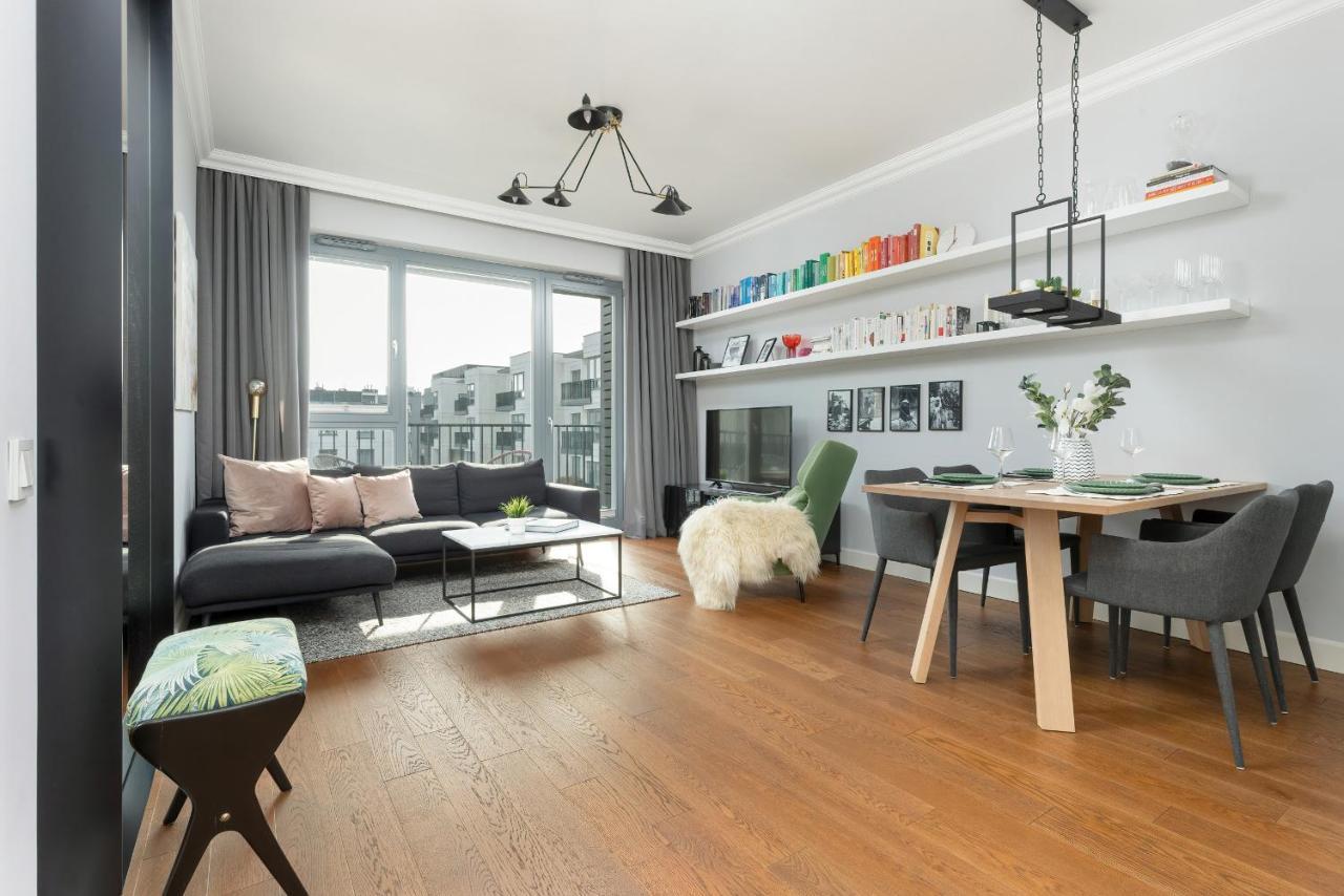 Cozy Apartment Gieysztora Wilanow By Noclegi Renters Warschau Exterior foto